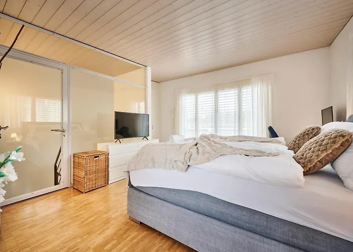 In Thun, Modern, Spacious, Perfect Location Chalet *